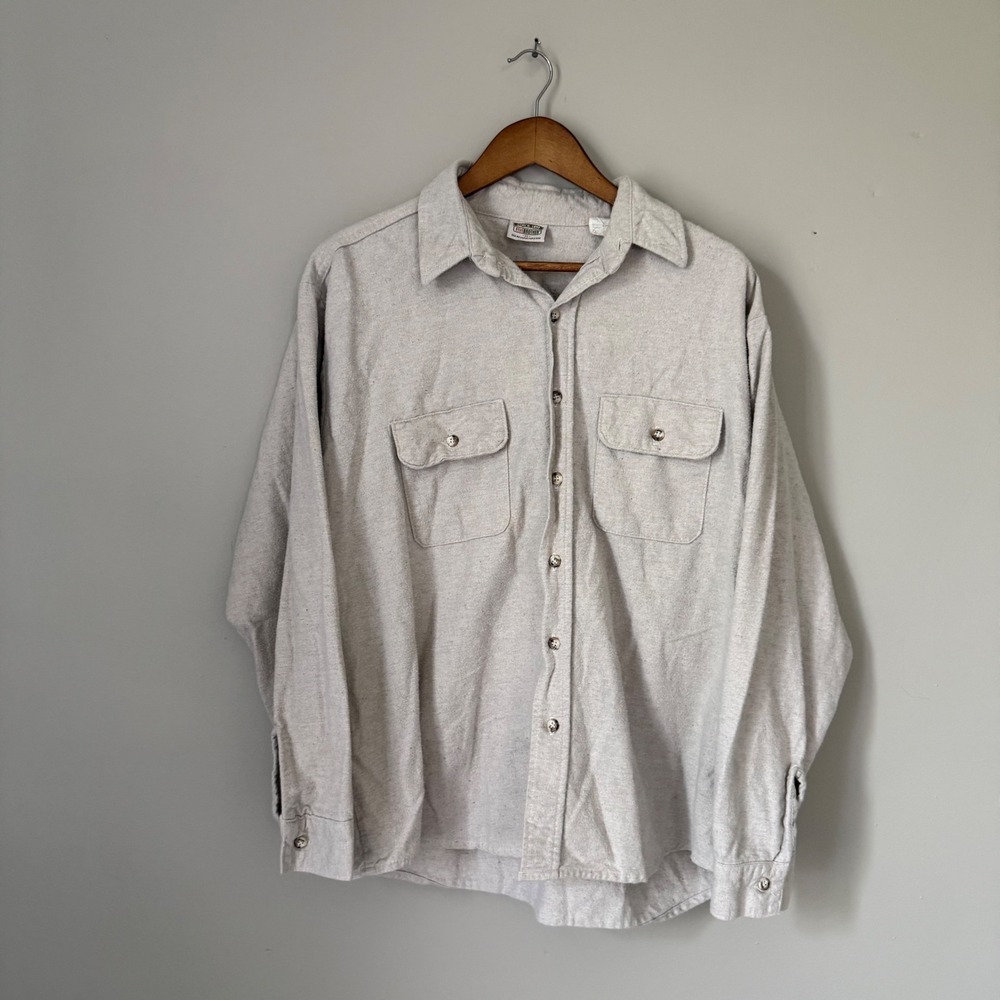 Vintage Five Brother Flannel Shirt XL Made In USA